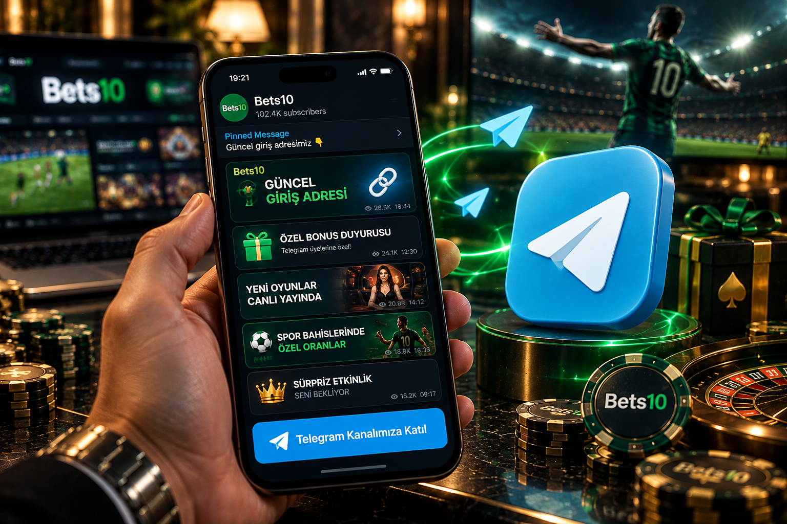 Bets10 Telegram ile Tek Tıkla Bilgileri Al